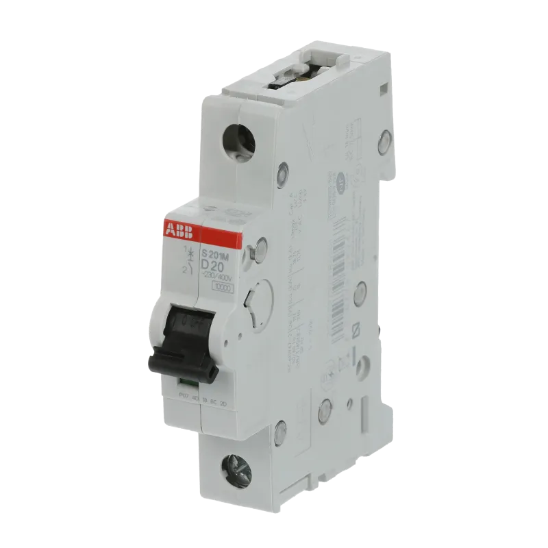 ABB S201M-D20 | Автоматичен прекъсвач | 1P, 20A, крива D