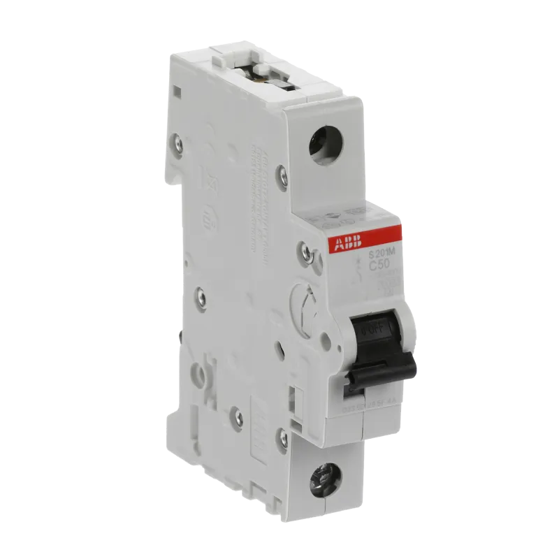 ABB S201M-C50 | Автоматичен прекъсвач | 1P, 50A, крива C ABB S201M-C50 | Автоматичен прекъсвач | 1P, 50A, крива C