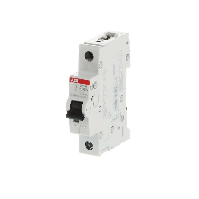 ABB S201M-K32 | Автоматичен прекъсвач | 1P, 32A, крива K ABB S201M-K32 | Автоматичен прекъсвач | 1P, 32A, крива K