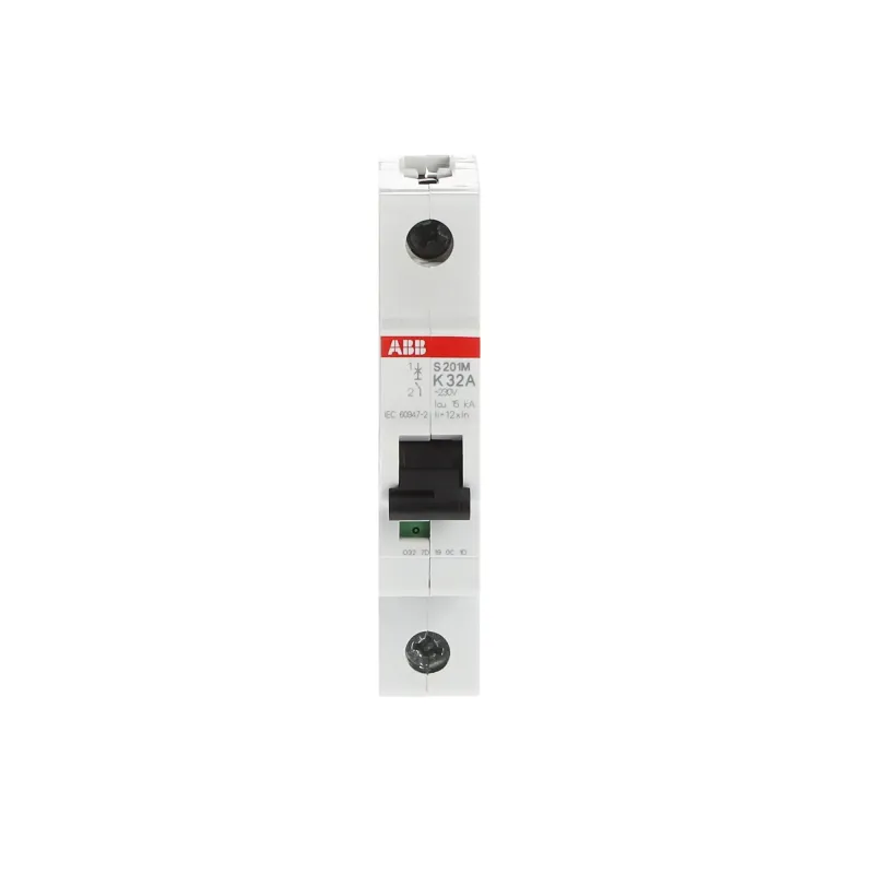 ABB S201M-K32 | Автоматичен прекъсвач | 1P, 32A, крива K ABB S201M-K32 | Автоматичен прекъсвач | 1P, 32A, крива K