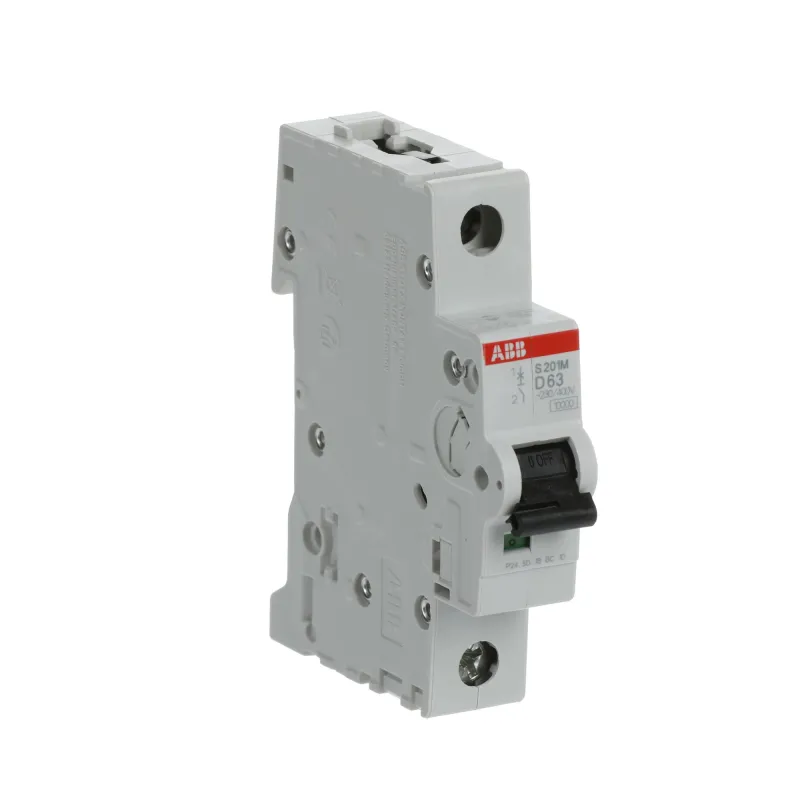 ABB S201M-D63 | Автоматичен прекъсвач | 1P, 63A, крива D ABB S201M-D63 | Автоматичен прекъсвач | 1P, 63A, крива D