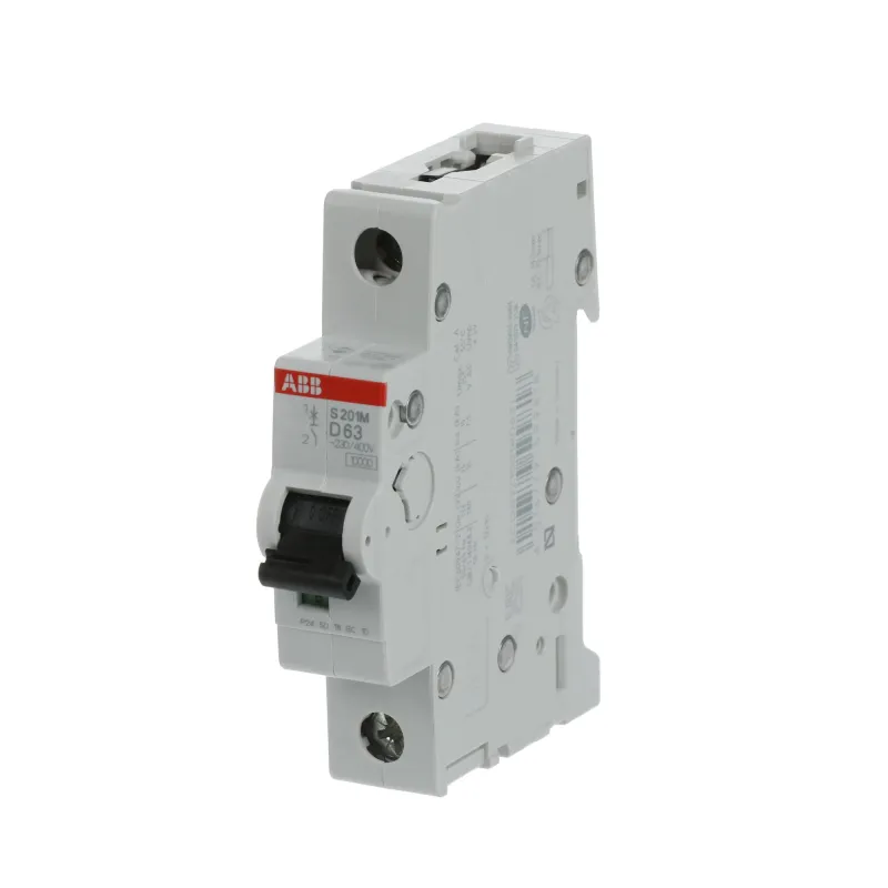 ABB S201M-D63 | Автоматичен прекъсвач | 1P, 63A, крива D ABB S201M-D63 | Автоматичен прекъсвач | 1P, 63A, крива D
