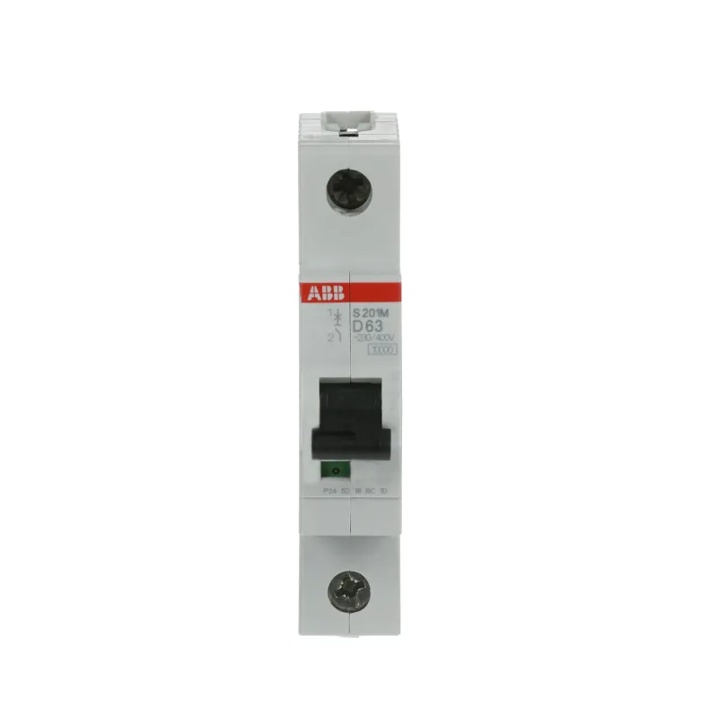 ABB S201M-D63 | Автоматичен прекъсвач | 1P, 63A, крива D ABB S201M-D63 | Автоматичен прекъсвач | 1P, 63A, крива D