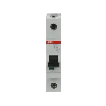 ABB S201M-B63 | Автоматичен прекъсвач | 1P, 63A, крива B