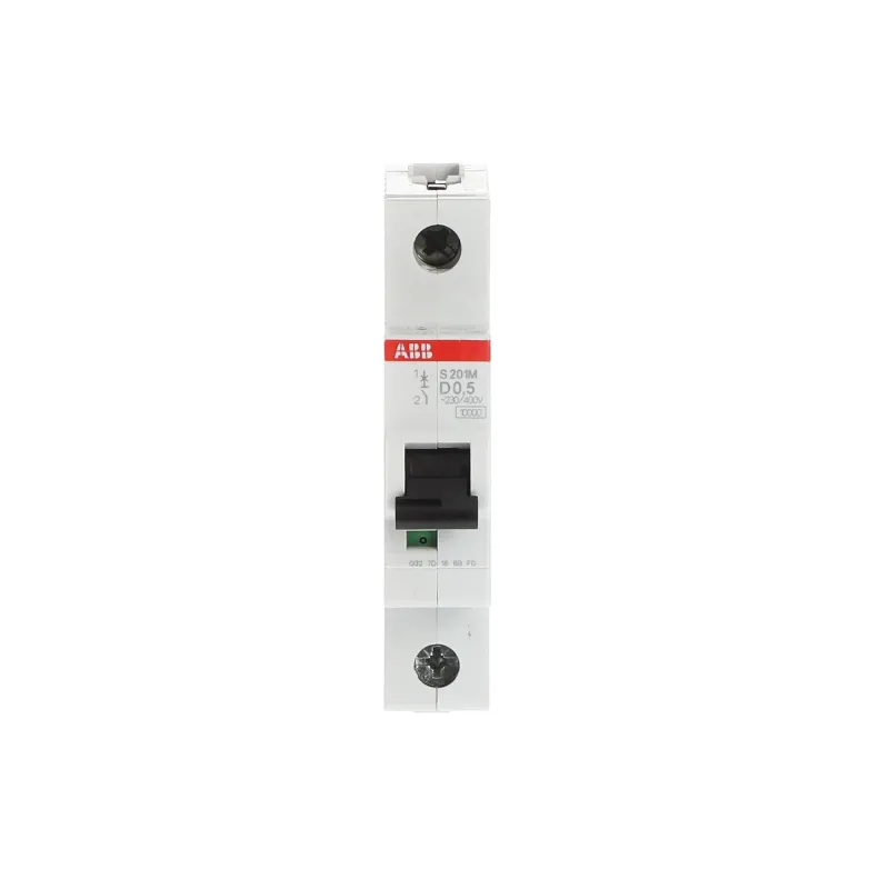 ABB S201M-D0.5 | Автоматичен прекъсвач | 1P, 0.5A, крива D ABB S201M-D0.5 | Автоматичен прекъсвач | 1P, 0.5A, крива D