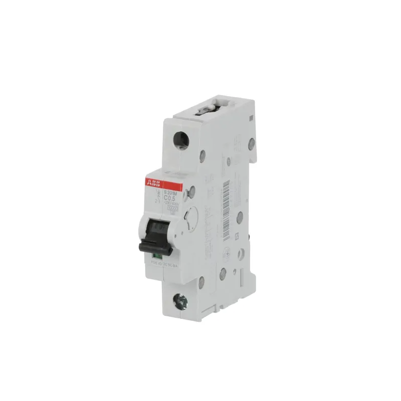 ABB S201M-C0.5 | Автоматичен прекъсвач | 1P, 0.5A, крива C ABB S201M-C0.5 | Автоматичен прекъсвач | 1P, 0.5A, крива C