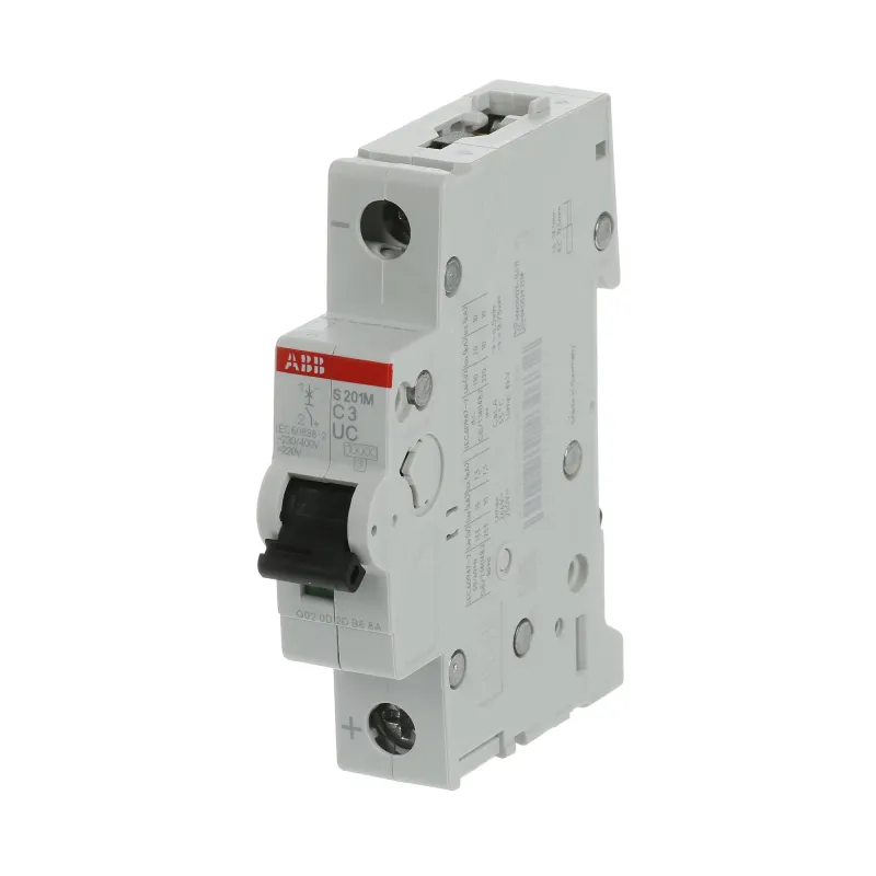 ABB S201M-C3UC | Автоматичен прекъсвач | 1P, 3A, крива C ABB S201M-C3UC | Автоматичен прекъсвач | 1P, 3A, крива C