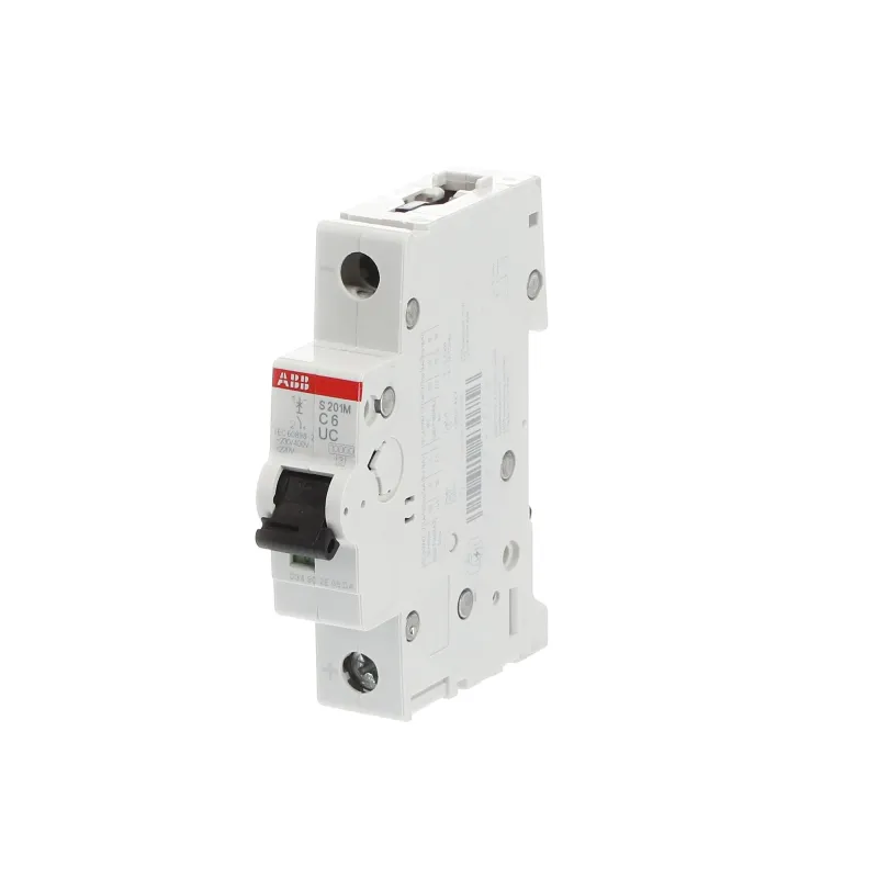 ABB S201M-C6UC | Автоматичен прекъсвач | 1P, 6A, крива C ABB S201M-C6UC | Автоматичен прекъсвач | 1P, 6A, крива C