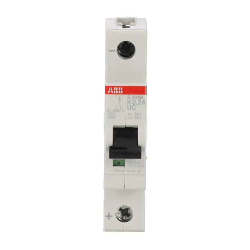 ABB S201M-K0.2UC | Автоматичен прекъсвач | 1P, 0.2A, крива K ABB S201M-K0.2UC | Автоматичен прекъсвач | 1P, 0.2A, крива K