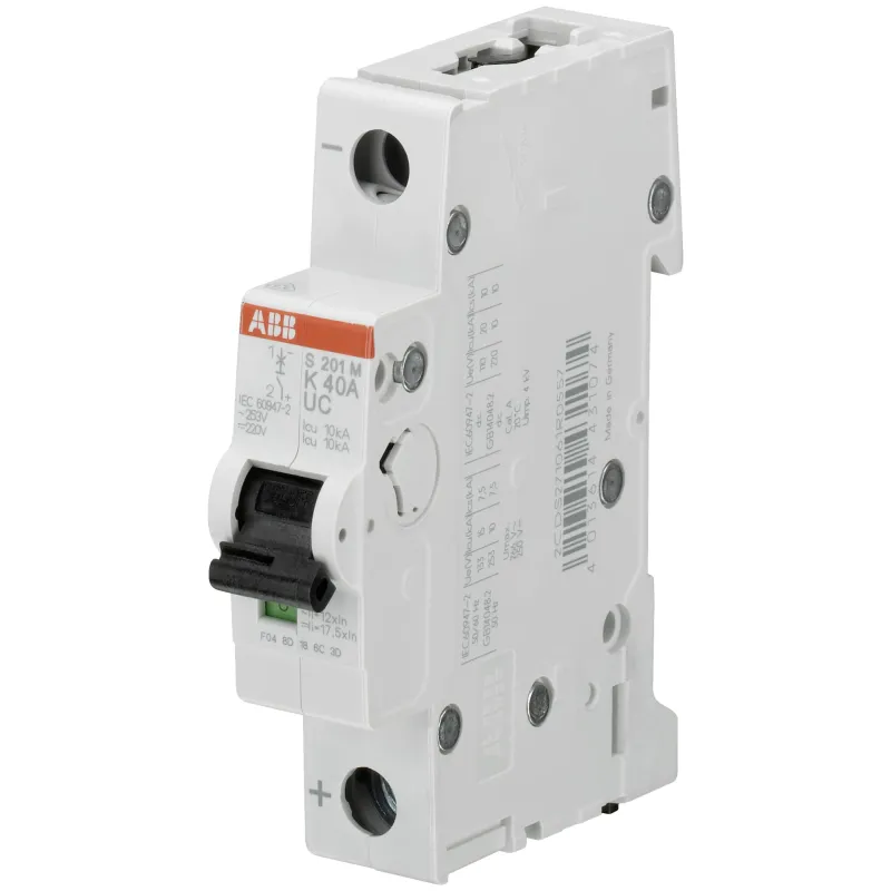 ABB S201M-K0.3UC | Автоматичен прекъсвач | 1P, 0.3A, крива K