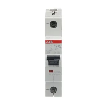 ABB S201M-K0.5UC | Автоматичен прекъсвач | 1P, 0.5A, крива K