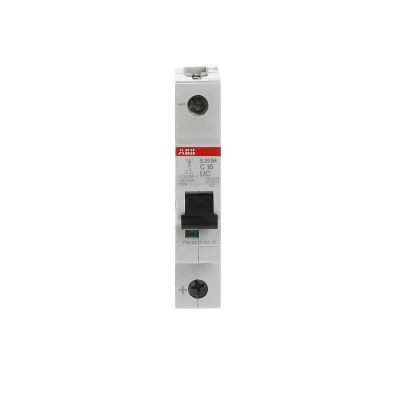 ABB S201M-C16UC | Автоматичен прекъсвач | 1P, 16A, крива C ABB S201M-C16UC | Автоматичен прекъсвач | 1P, 16A, крива C