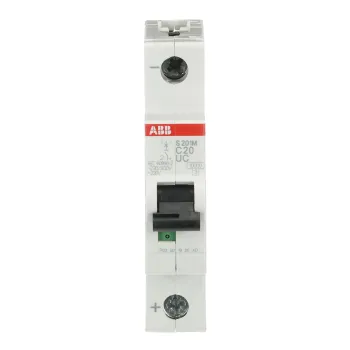 ABB S201M-C20UC | Автоматичен прекъсвач | 1P, 20A, крива C