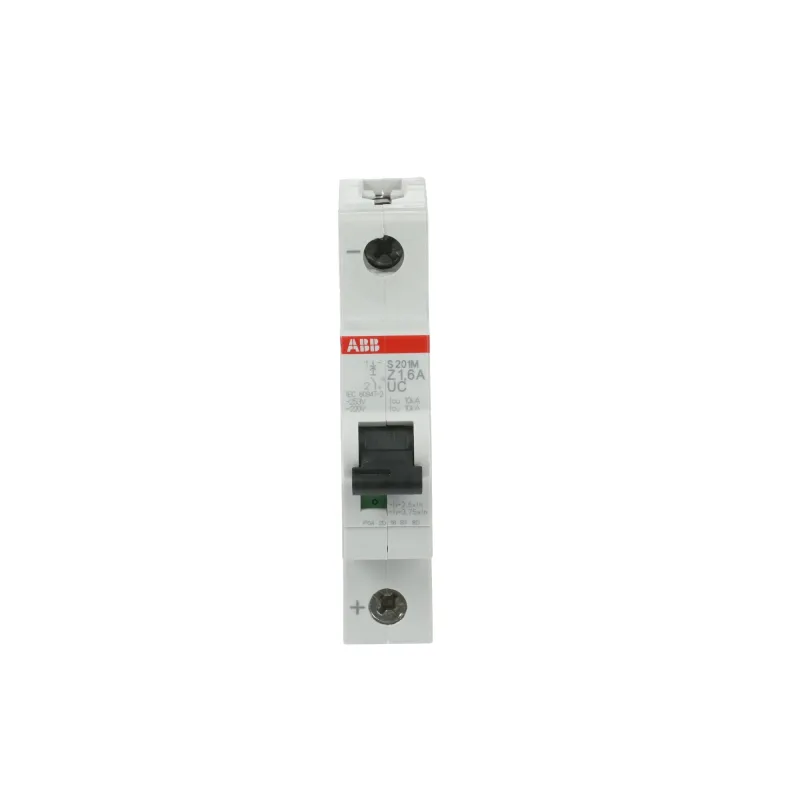 ABB S201M-Z1.6UC | Автоматичен прекъсвач | 1P, 1.6A, крива Z ABB S201M-Z1.6UC | Автоматичен прекъсвач | 1P, 1.6A, крива Z