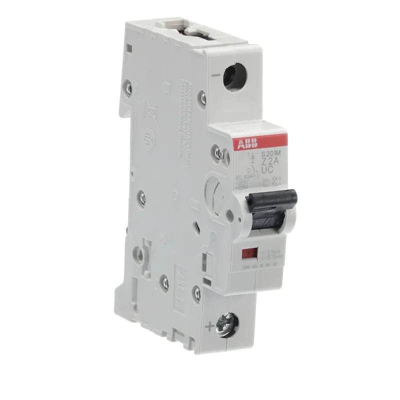 ABB S201M-Z2UC | Автоматичен прекъсвач | 1P, 2A, крива Z