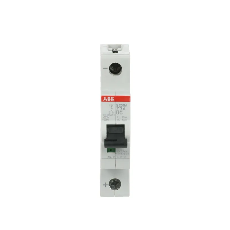 ABB S201M-Z3UC | Автоматичен прекъсвач | 1P, 3A, крива Z ABB S201M-Z3UC | Автоматичен прекъсвач | 1P, 3A, крива Z