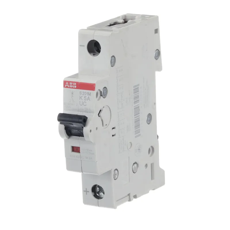 ABB S201M-K5UC | Автоматичен прекъсвач | 1P, 5A, крива K ABB S201M-K5UC | Автоматичен прекъсвач | 1P, 5A, крива K