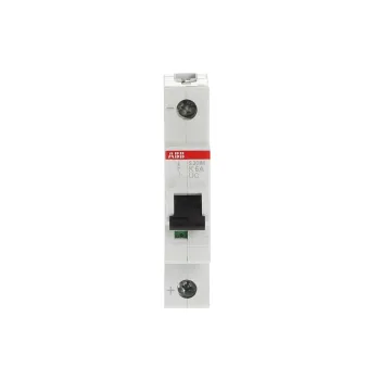 ABB S201M-K6UC | Автоматичен прекъсвач | 1P, 6A, крива K