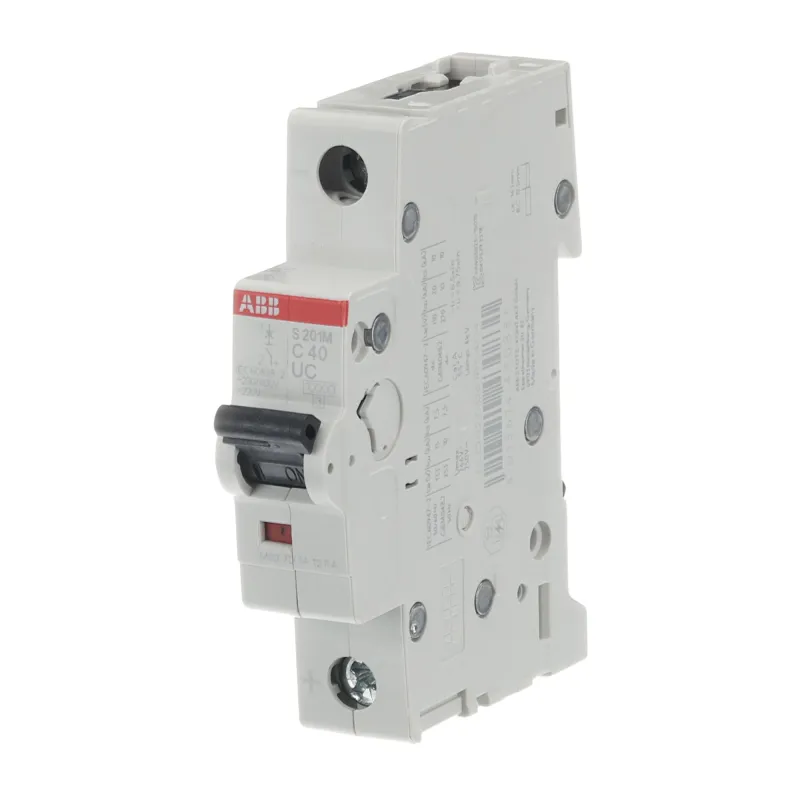 ABB S201M-C40UC | Автоматичен прекъсвач | 1P, 40A, крива C ABB S201M-C40UC | Автоматичен прекъсвач | 1P, 40A, крива C