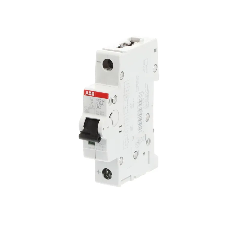 ABB S201M-K8UC | Автоматичен прекъсвач | 1P, 8A, крива K ABB S201M-K8UC | Автоматичен прекъсвач | 1P, 8A, крива K