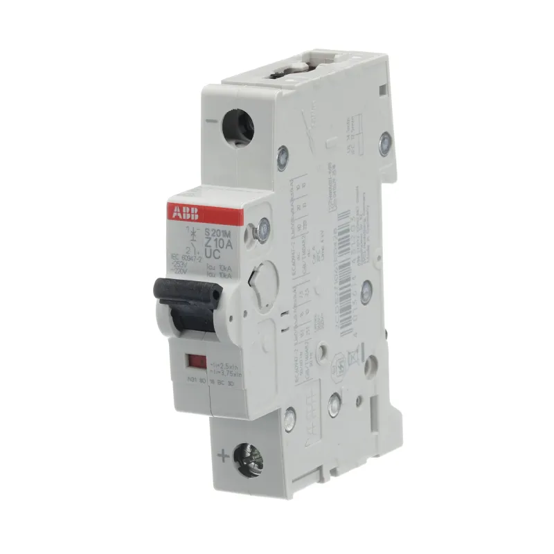 ABB S201M-Z10UC | Автоматичен прекъсвач | 1P, 10A, крива Z ABB S201M-Z10UC | Автоматичен прекъсвач | 1P, 10A, крива Z