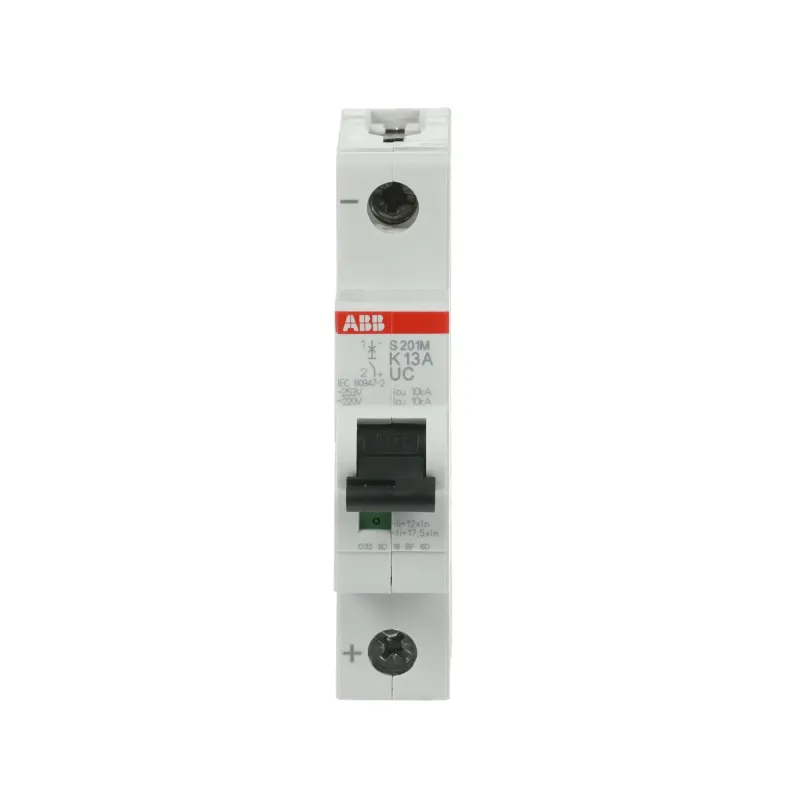 ABB S201M-K13UC | Автоматичен прекъсвач | 1P, 13A, крива K