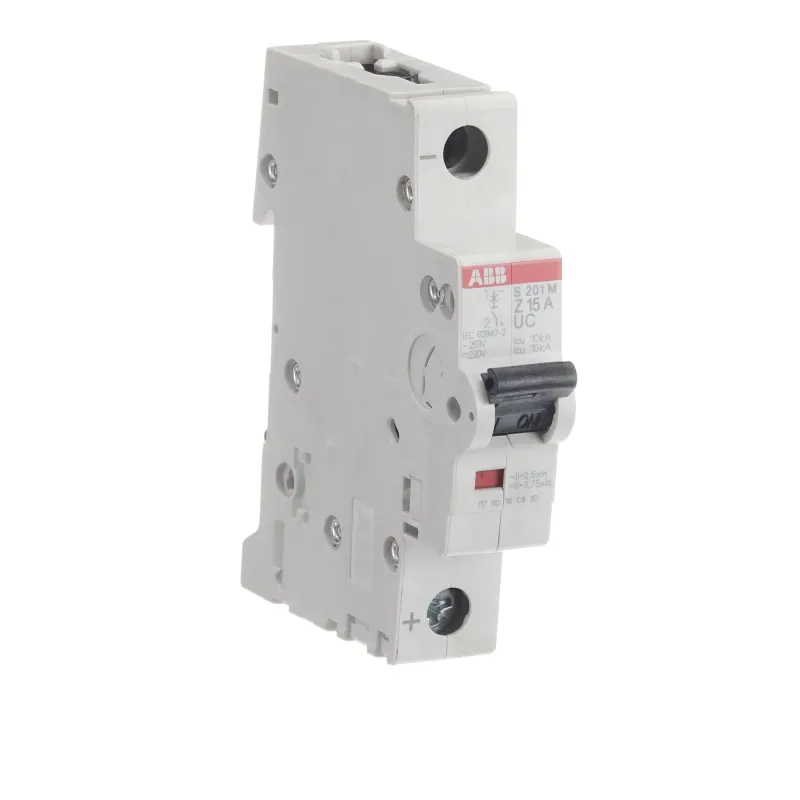 ABB S201M-Z15UC | Автоматичен прекъсвач | 1P, 15A, крива Z ABB S201M-Z15UC | Автоматичен прекъсвач | 1P, 15A, крива Z