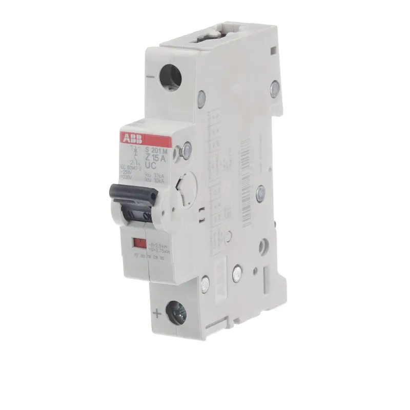 ABB S201M-Z15UC | Автоматичен прекъсвач | 1P, 15A, крива Z ABB S201M-Z15UC | Автоматичен прекъсвач | 1P, 15A, крива Z