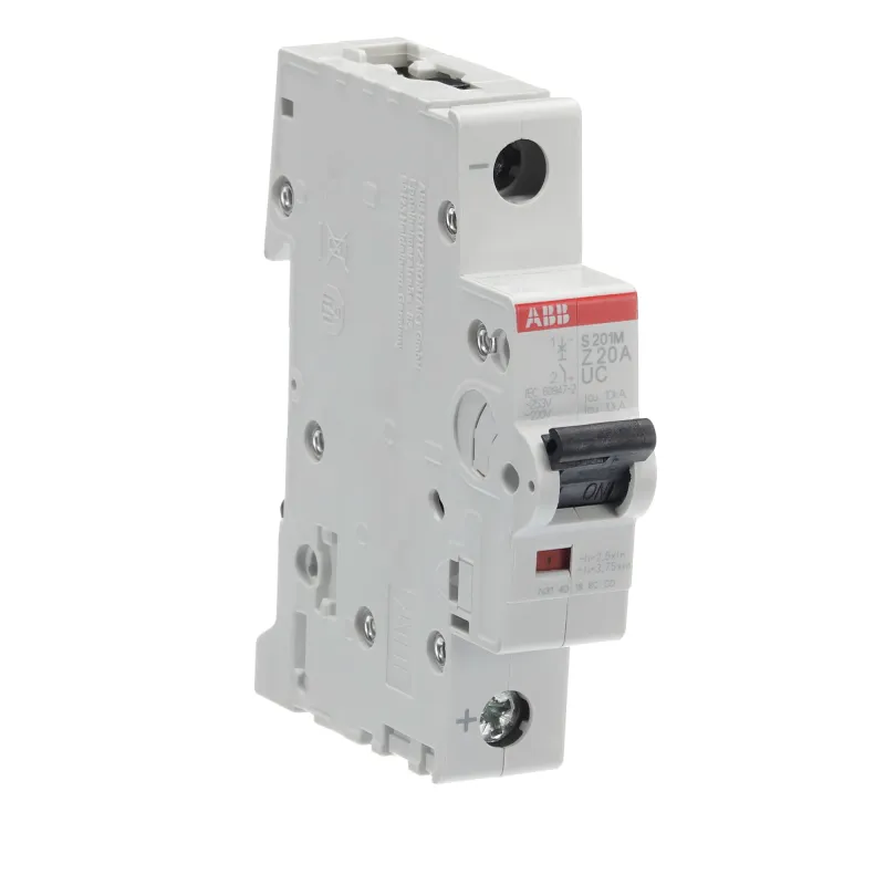 ABB S201M-Z20UC | Автоматичен прекъсвач | 1P, 20A, крива Z ABB S201M-Z20UC | Автоматичен прекъсвач | 1P, 20A, крива Z