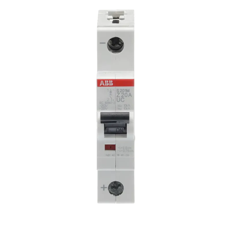 ABB S201M-Z20UC | Автоматичен прекъсвач | 1P, 20A, крива Z ABB S201M-Z20UC | Автоматичен прекъсвач | 1P, 20A, крива Z