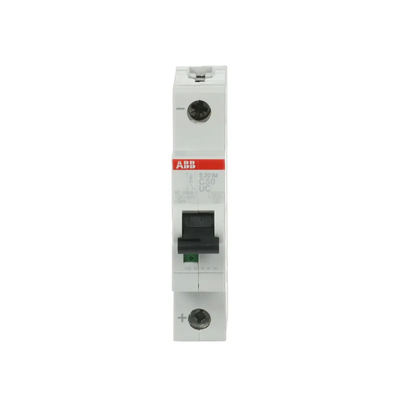 ABB S201M-C50UC | Автоматичен прекъсвач | 1P, 50A, крива C ABB S201M-C50UC | Автоматичен прекъсвач | 1P, 50A, крива C