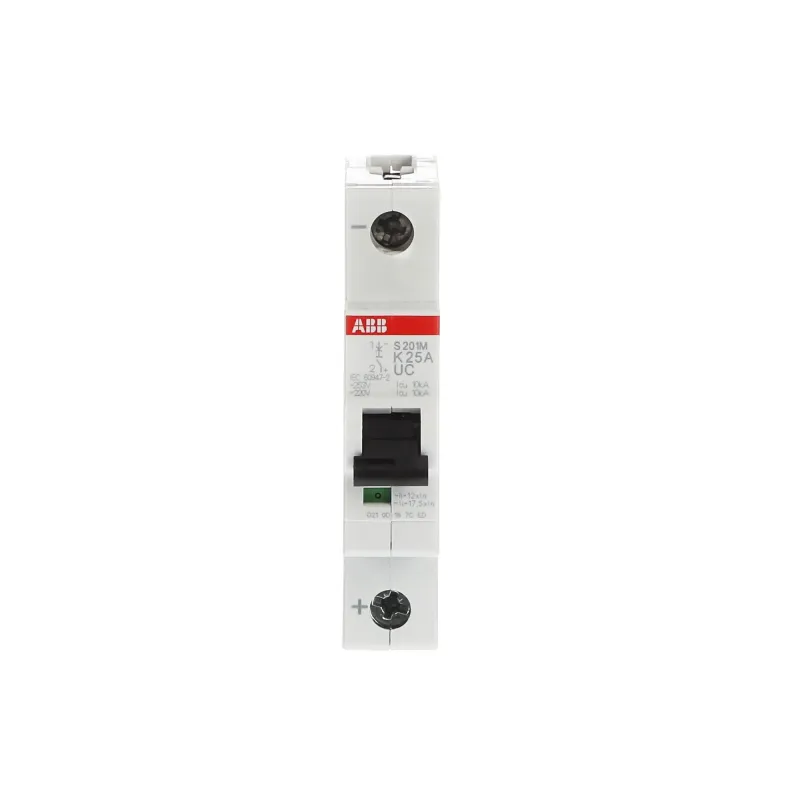 ABB S201M-K25UC | Автоматичен прекъсвач | 1P, 25A, крива K