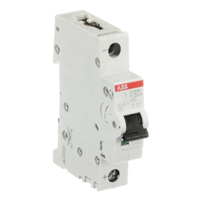 ABB S201M-K30UC | Автоматичен прекъсвач | 1P, 30A, крива K