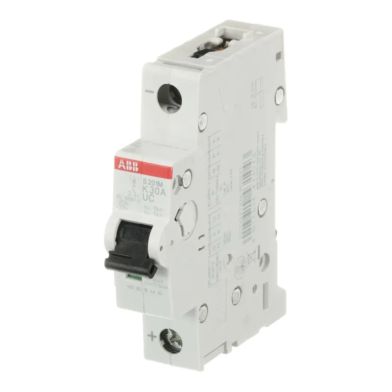 ABB S201M-K30UC | Автоматичен прекъсвач | 1P, 30A, крива K