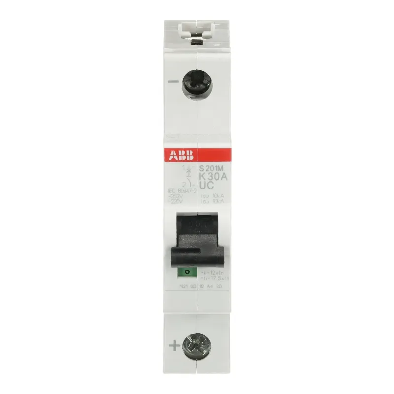ABB S201M-K30UC | Автоматичен прекъсвач | 1P, 30A, крива K