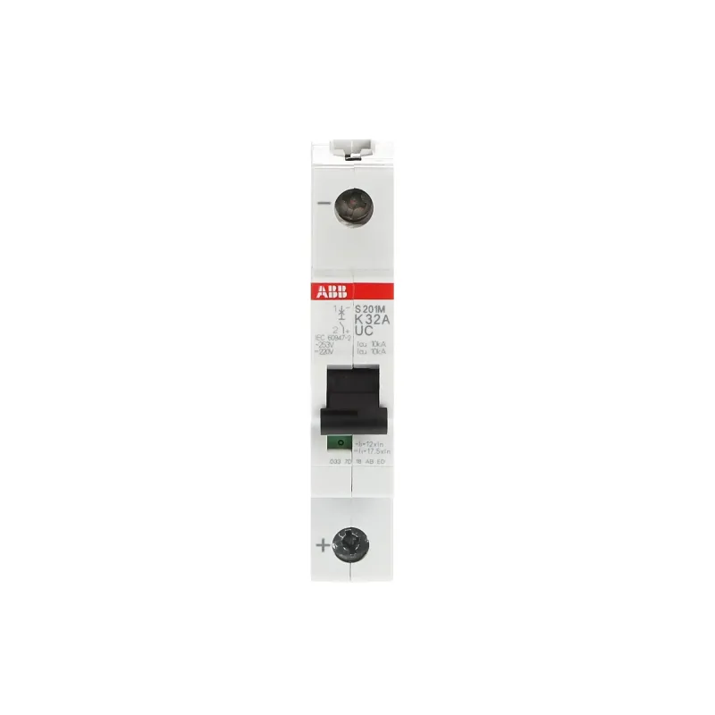 ABB S201M-K32UC | Автоматичен прекъсвач | 1P, 32A, крива K ABB S201M-K32UC | Автоматичен прекъсвач | 1P, 32A, крива K