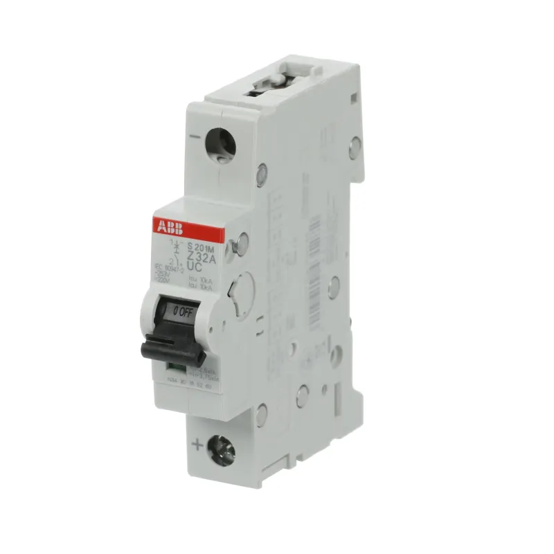 ABB S201M-Z32UC | Автоматичен прекъсвач | 1P, 32A, крива Z ABB S201M-Z32UC | Автоматичен прекъсвач | 1P, 32A, крива Z