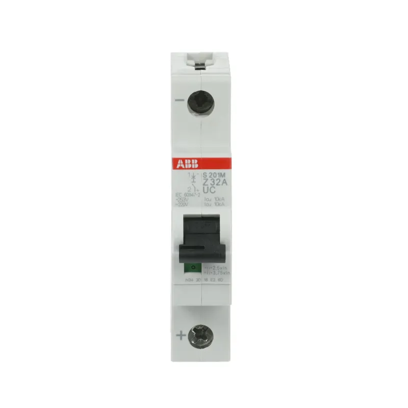 ABB S201M-Z32UC | Автоматичен прекъсвач | 1P, 32A, крива Z ABB S201M-Z32UC | Автоматичен прекъсвач | 1P, 32A, крива Z