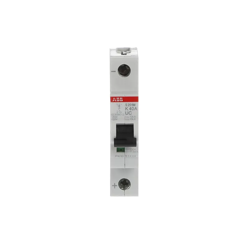 ABB S201M-K40UC | Автоматичен прекъсвач | 1P, 40A, крива K