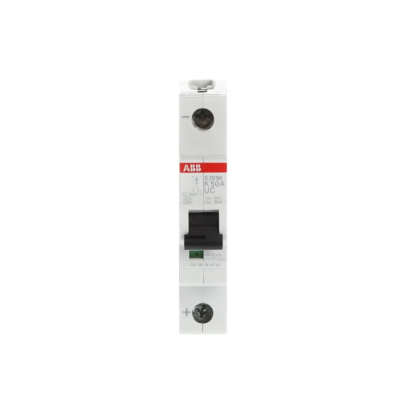 ABB S201M-K50UC | Автоматичен прекъсвач | 1P, 50A, крива K ABB S201M-K50UC | Автоматичен прекъсвач | 1P, 50A, крива K