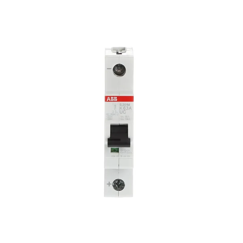 ABB S201M-K63UC | Автоматичен прекъсвач | 1P, 63A, крива K