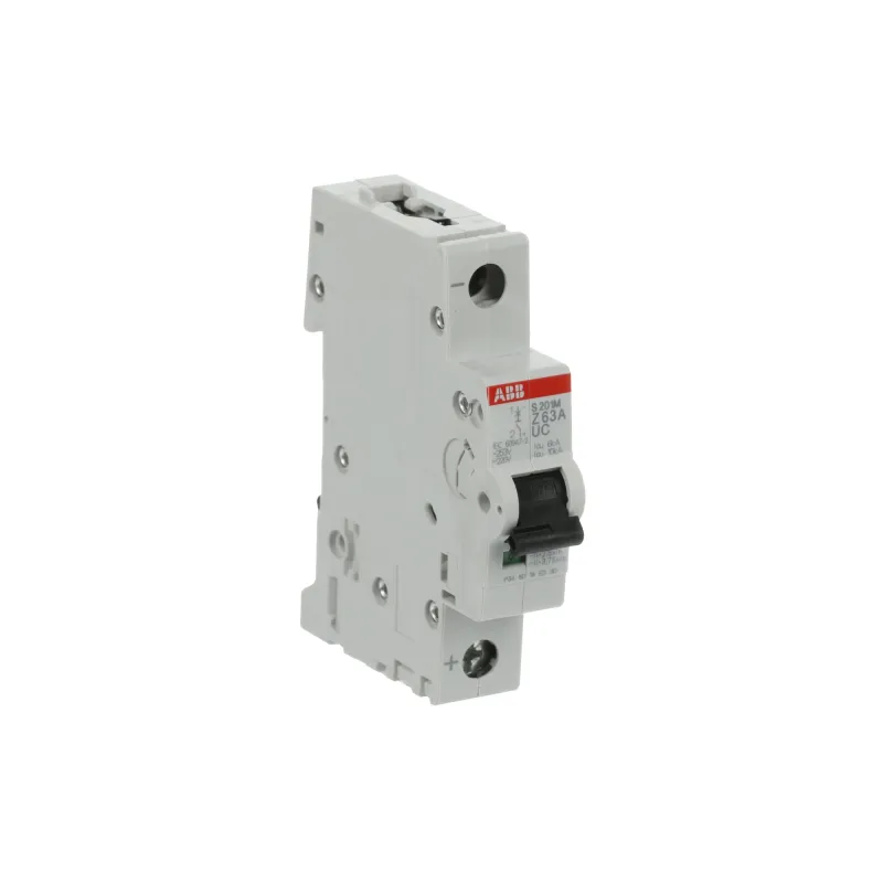 ABB S201M-Z63UC | Автоматичен прекъсвач | 1P, 63A, крива Z ABB S201M-Z63UC | Автоматичен прекъсвач | 1P, 63A, крива Z