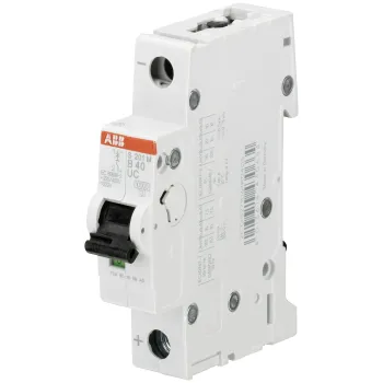 ABB S201M-C1.6UC | Автоматичен прекъсвач | 1P, 1.6A, крива C
