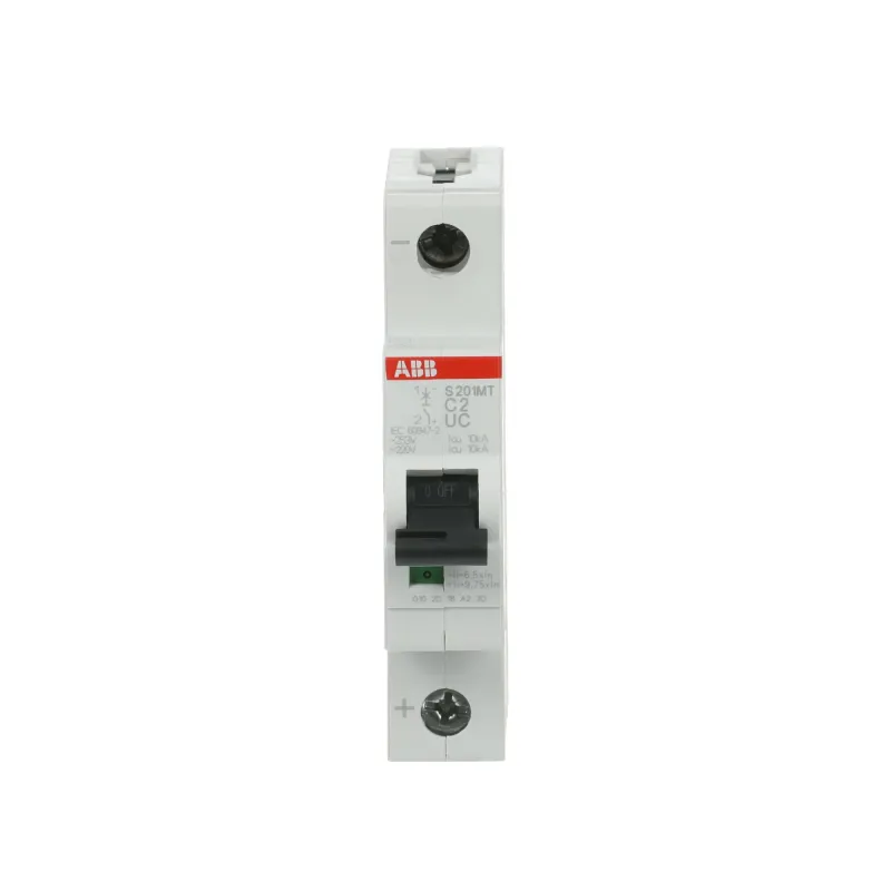 ABB S201MT-C2UC | Автоматичен прекъсвач | 1P, 2A, крива C ABB S201MT-C2UC | Автоматичен прекъсвач | 1P, 2A, крива C