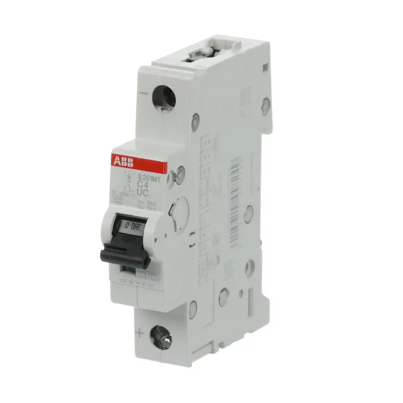 ABB S201MT-C4UC | Автоматичен прекъсвач | 1P, 4A, крива C ABB S201MT-C4UC | Автоматичен прекъсвач | 1P, 4A, крива C