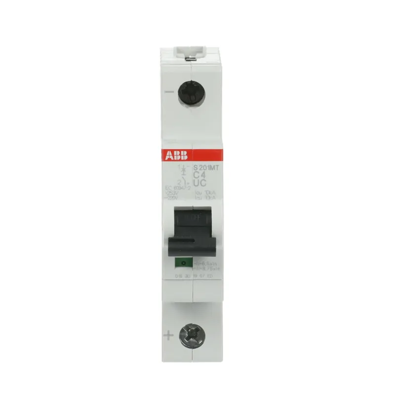 ABB S201MT-C4UC | Автоматичен прекъсвач | 1P, 4A, крива C ABB S201MT-C4UC | Автоматичен прекъсвач | 1P, 4A, крива C