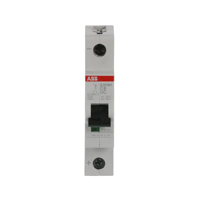 ABB S201MT-C8UC | Автоматичен прекъсвач | 1P, 8A, крива C