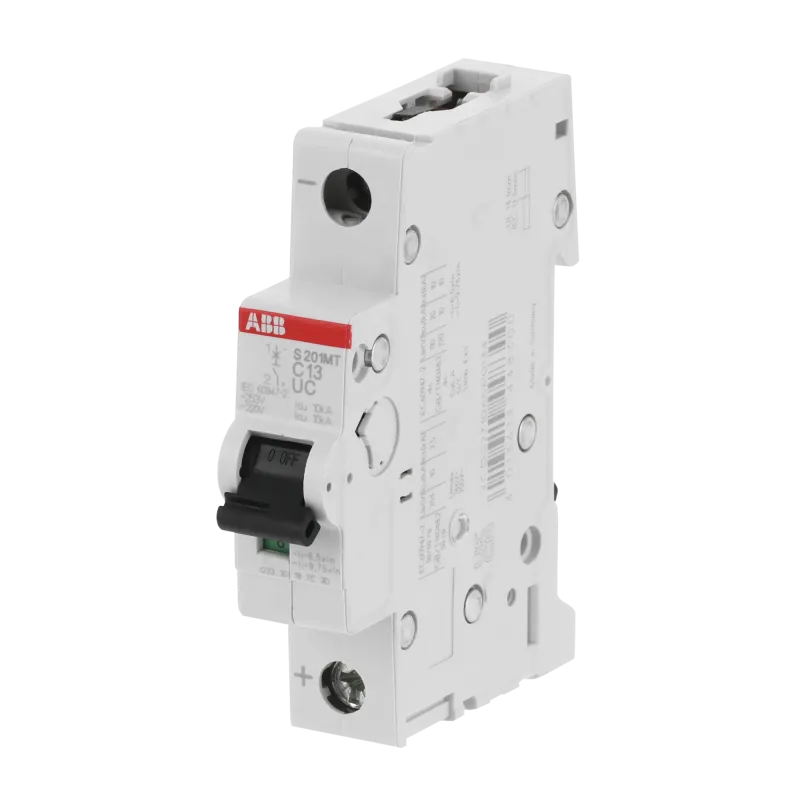 ABB S201MT-C13UC | Автоматичен прекъсвач | 1P, 13A, крива C ABB S201MT-C13UC | Автоматичен прекъсвач | 1P, 13A, крива C