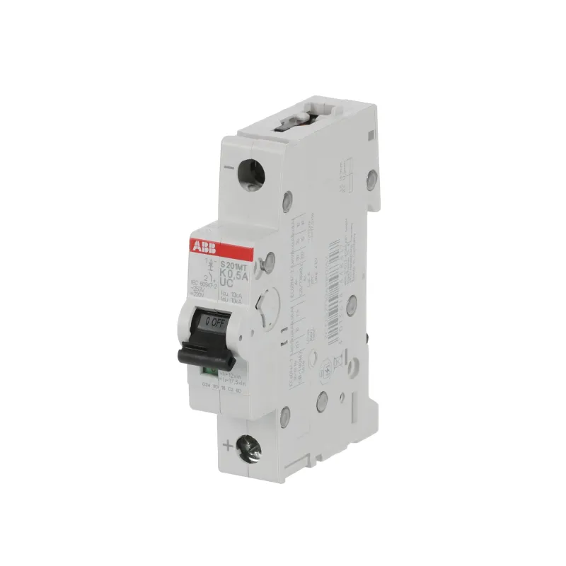 ABB S201MT-K0.5UC [2CDS271065R0157] | Автоматичен прекъсвач | 1P, 0.5A, крива K