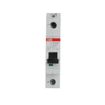 ABB S201MT-C20UC | Автоматичен прекъсвач | 1P, 20A, крива C